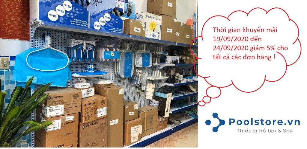 Thiết bị hồ bơi khuyến mãi 