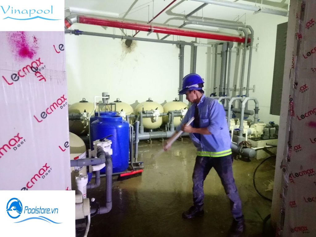 Vận hành hệ thống lọc chưng cư Jamila