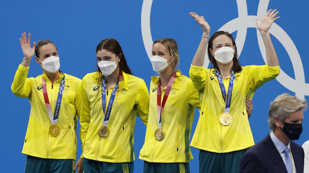 Đội nữ bơi lội Úc phá kỷ lục thế giới với thành tích lịch sử ở Olympic Tokyo - ảnh 1