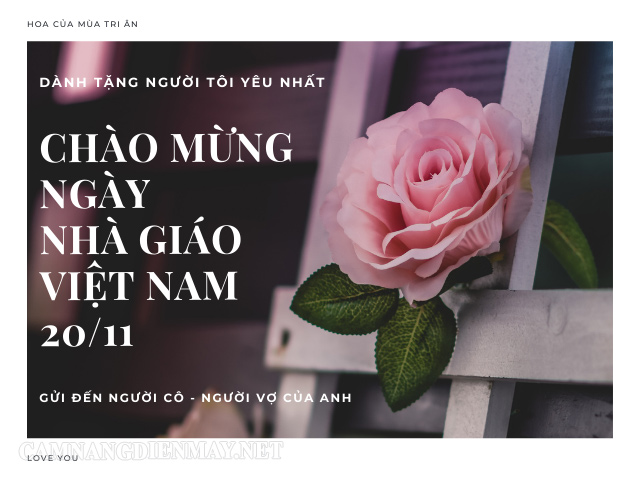 lời chúc 20/11 dành cho người yêu