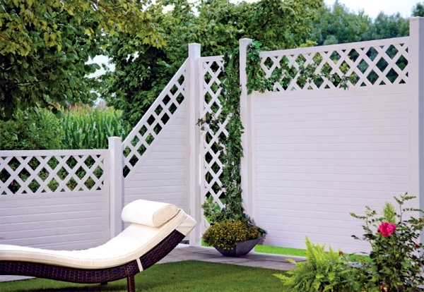 Screening for garden fence - wood or plastic?