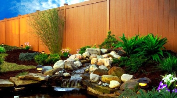 Screening for garden fence - wood or plastic?