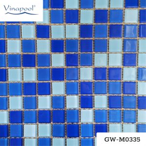 Gạch mosaic thủy tinh GW-M0335