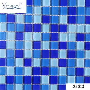Gạch mosaic thủy tinh 25010
