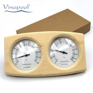 Nhiệt kế, ẩm kế đôi phòng xông hơi khô