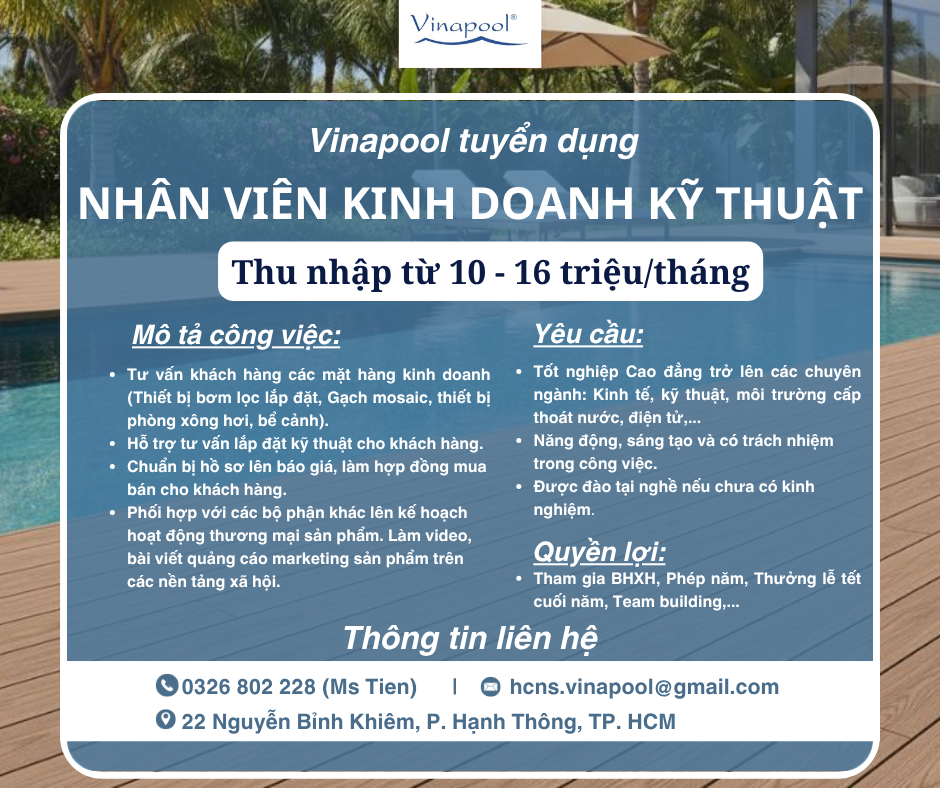 VianPool xanh-don-gian-ro-rang-tin-tuyen-dung-facebook-post