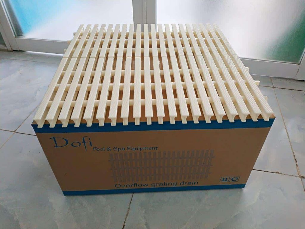 Chi tiết sản phẩm thanh mương tràn hồ bơi Dofi Chi tiết sản phẩm thanh mương tràn hồ bơi Dofi
